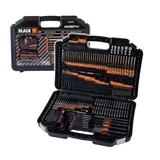 Kép 1/8 - Black 33302 HSS fémfúró készlet 216db-os