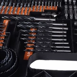 Kép 4/8 - Black 33302 HSS fémfúró készlet 216db-os
