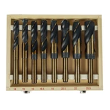 Kép 2/4 - Black 33004 HSS kobalt fúrószár készlet fémhez, 14-22.5mm, 8db-os