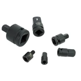 Kép 3/4 - Black 13556 dugókulcs adapter készlet, CrV, 1/2"-3/8", 6db-os