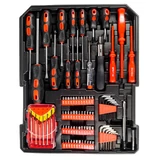 Kép 2/8 - Black 18600 szerszámkészlet kofferben 419db-os