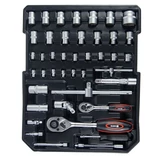 Kép 4/7 - Black 18601 szerszámkészlet kofferben racsnis 419db-os