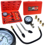Kép 2/5 - Black 27510 benzines kompresszió mérő készlet, 20bar, M10-M18, 8db-os