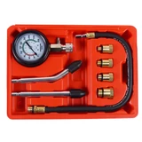 Kép 3/5 - Black 27510 benzines kompresszió mérő készlet, 20bar, M10-M18, 8db-os