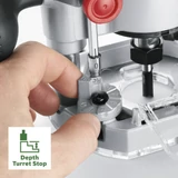 Kép 6/7 - Bosch Advanced Trim Router 18V-8 akkus él- és felsőmaró, 18V, 6-8mm (akku és töltő nélkül)