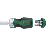 Kép 1/5 - Bosch racsnis csavarhúzó 6 db-os bitkészlettel, mágneses, 50Nm