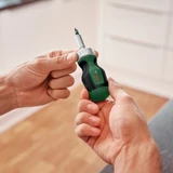 Kép 4/5 - Bosch racsnis csavarhúzó 6 db-os bitkészlettel, mágneses, 50Nm