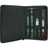 Kép 2/6 - Bosch Easy Starter kezdő szerszámkészlet barkácskéssel, 14db