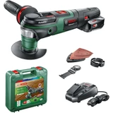 Kép 1/7 - Bosch Advanced Multi 18 akkus multigép tartozékokkal, 18V (2.5Ah akkuval és töltővel)