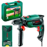 Kép 1/7 - Bosch Universal Impact 700 ütvefúró kofferben tartozékokkal, 700W
