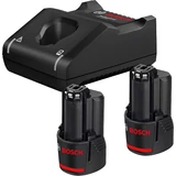 Kép 1/2 - Bosch GBA akku és töltő, 12V, 2x2Ah