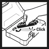 Kép 3/3 - Bosch Impact Control Pick and Click tárolódoboz, kétoldalas, L