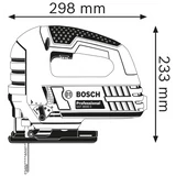 Kép 3/5 - Bosch GST 8000 E szúrófűrész, 20mm, 710W