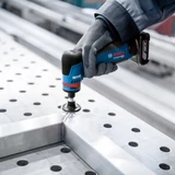 Kép 3/3 - Bosch Professional GWG 12V-50 S akkus tányércsiszoló kofferben, 12V, 50mm (akku és töltő nélkül)