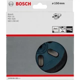 Kép 2/2 - Bosch csiszolótalp excentercsiszolóhoz, 6 lyuk, 150mm, durva