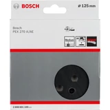 Kép 2/2 - Bosch csiszolótalp PEX 270A/AE excentercsiszolóhoz, 8 lyuk, 125mm, közepes
