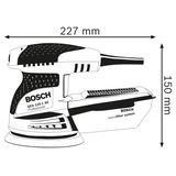 Kép 3/6 - Bosch GEX 125-1 AE excentercsiszoló, 125mm, 250W