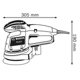 Kép 3/6 - Bosch GEX 34-125 excentercsiszoló, 125mm, 340W