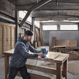 Kép 6/6 - Bosch GOF 130 felsőmaró, 6-8mm, 1.3kW