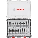 Kép 1/3 - Bosch él- és profilmaró készlet, 6mm, 15db