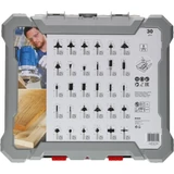 Kép 3/3 - Bosch él- és profilmaró készlet, 6mm, 30db