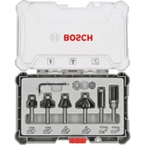 Kép 1/2 - Bosch él- és profilmaró készlet, 8mm, 6db