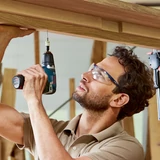Kép 5/5 - Bosch GSR 12V-35 akkus fúrócsavarozó kofferban, 12V, 10mm (2db 3Ah akkuval és töltővel)