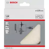 Kép 2/2 - Bosch polírozó gyapjú fúrógépekhez, 125mm