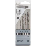 Kép 2/2 - Bosch fafúrószár készlet, HEX, HSS, 2-6mm, 5db