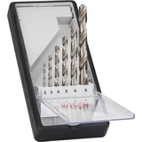 Kép 1/2 - Bosch Robust Line fémfúrószár készlet, hengeres, HSS-G, 2-8mm, 6db