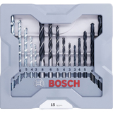 Kép 2/4 - Bosch X-Pro vegyes fúrószár készlet, fa-kő-fém, 3-8mm, 15db