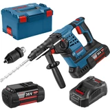 Kép 1/4 - Bosch GBH 36 VF-LI Plus akkus fúrókalapács fúrótokmánnyal, SDS-Plus, 36V (2db 4Ah akkuval és töltővel)