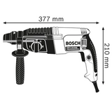 Kép 3/5 - Bosch GBH 2-26 DRE fúrókalapács kofferben, fúrótokmánnyal, SDS-Plus, 800W