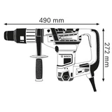 Kép 3/5 - Bosch GBH 5-40 D fúrókalapács kofferben, SDS-Max, 1.1kW