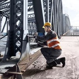 Kép 5/7 - Bosch GBM 50-2 mágnestalpas fúrógép készlet kofferben, 1.2kW