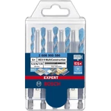 Kép 2/5 - Bosch Expert HEX-9 Multiconstruction fúrószár készlet, hatlapú, 5.5-8mm, 1/4", 5db