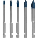 Kép 1/5 - Bosch Expert HEX9 HardCeramic csempefúrószár készlet, hatlapú, 4-10mm, 5db