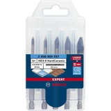 Kép 2/5 - Bosch Expert HEX9 HardCeramic csempefúrószár készlet, hatlapú, 4-10mm, 5db