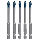 Kép 1/2 - Bosch Expert HEX9 HardCeramic csempefúrószár készlet, hatlapú, 6mm, 5db