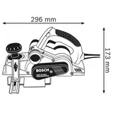 Kép 3/6 - Bosch GHO 40-82 C gyalu tárolóban, 4mm, 850W