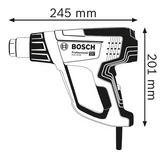 Kép 3/6 - Bosch GHG 23-66 hőlégfúvó kofferben, 50-650°C, 2.3kW