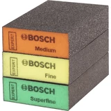 Kép 1/2 - Bosch Expert csiszolószivacs készlet, normál, 69x97x26mm, 3db