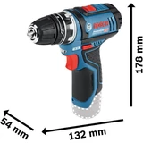 Kép 3/6 - Bosch GSR 12V-15 akkus fúrócsvarozó kofferban, szerszámkészlettel (2x2Ah akku és töltő)