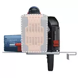 Kép 5/8 - Bosch Professional GKM 18V-50 akkus körfűrész tárolóban, 18V, 136mm (2x5Ah akku és töltő)