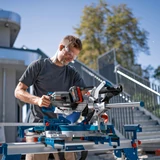 Kép 9/9 - Bosch GCM 18V-216 DC akkus gérvágó fűrész, 18V, 216mm (akku és töltő nélkül)