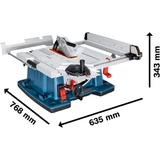 Kép 3/7 - Bosch GTS 10 XC asztali körfűrész, 254mm, 2kW
