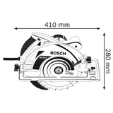 Kép 3/5 - Bosch GKS 85 G kézi körfűrész, 235mm, 2.2kW