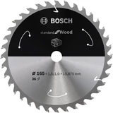 Kép 1/2 - Bosch Standard for Wood körfűrészlap akkus kézi körfűrészekhez, 190x30mm, 48fog