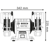 Kép 3/5 - Bosch GBG 35-15 kettős köszörűgép, 150mm, 350W