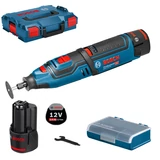 Kép 1/5 - Bosch GRO 12V-35 akkus multifunkciós gép kofferben, 12V (2db 2Ah akkuval és töltővel)